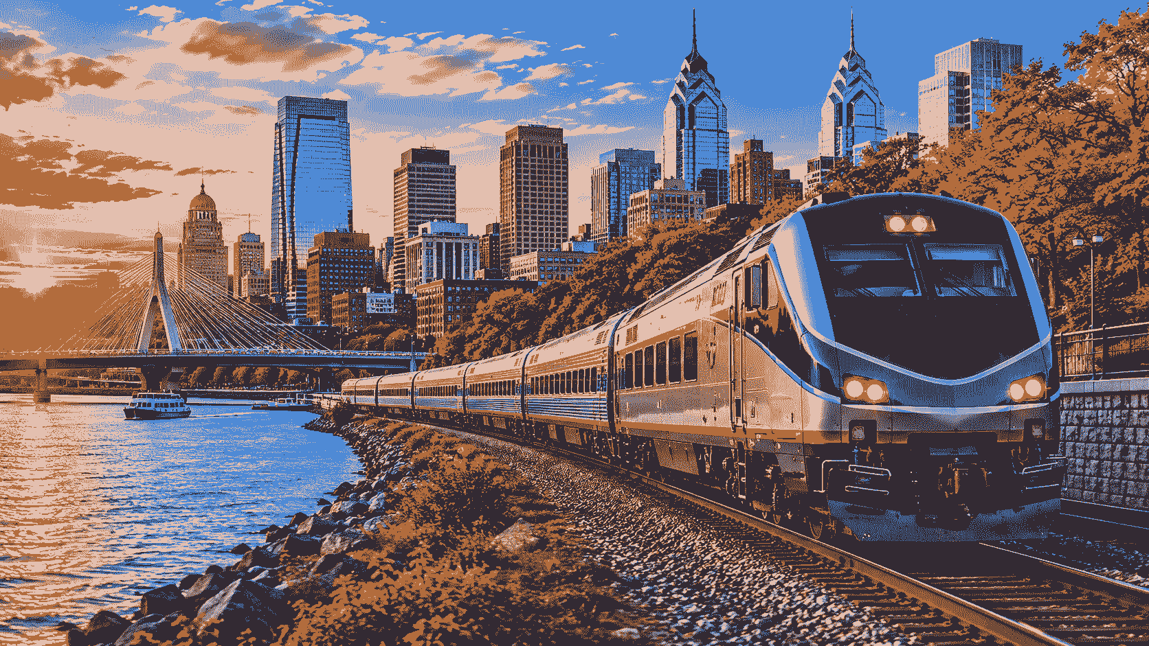 Train from boston to philadelphia